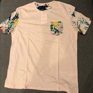 ZARA TOP WITH PRINTED POCKET - LARGE